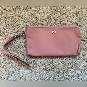 Lululemon Curved Wristlet. Pink.